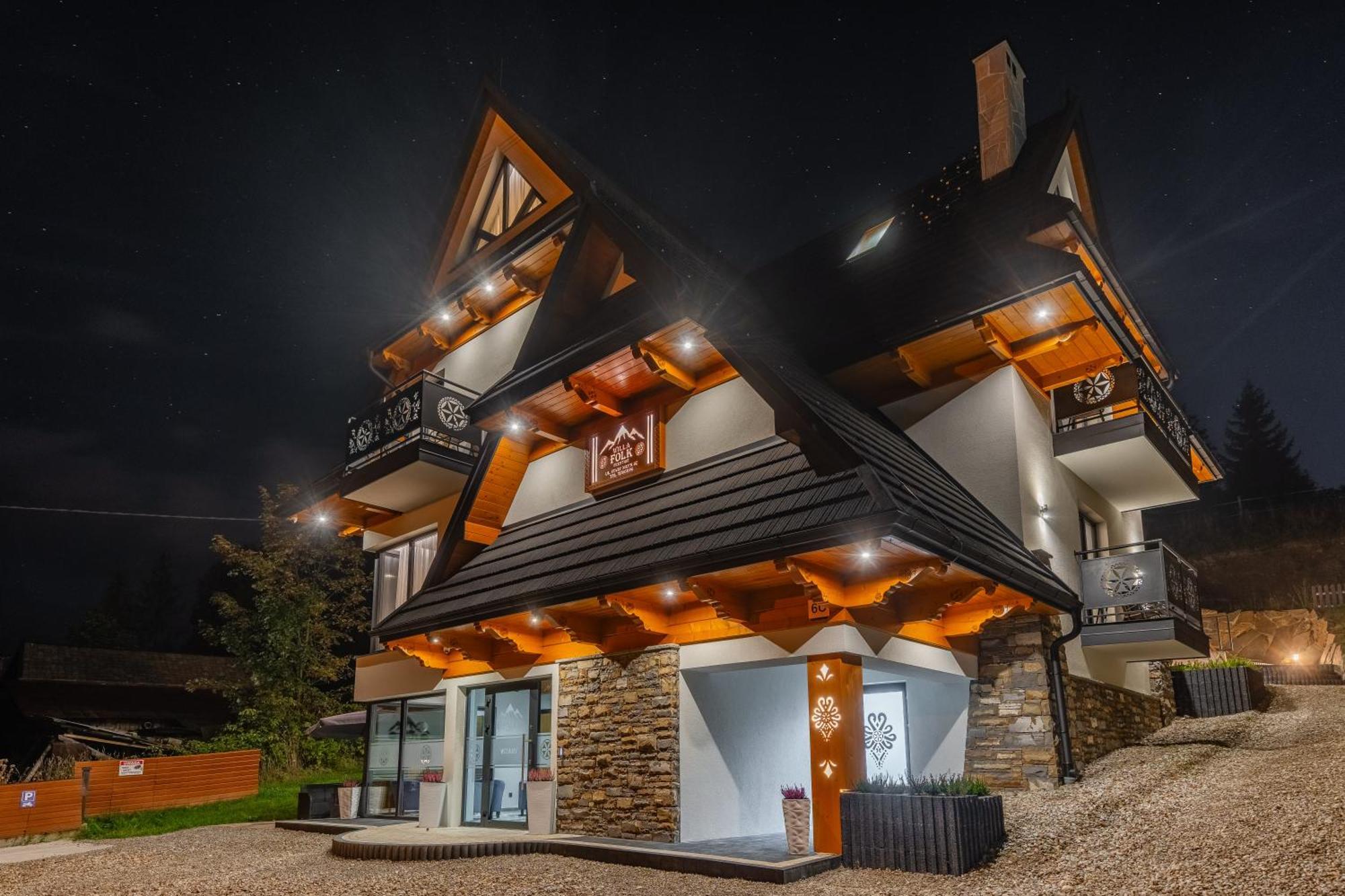 Willa Folk Prestige Zakopane Ngoại thất bức ảnh
